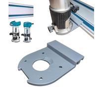 Decoralin Guide Rail Adapter Compatible with Makita DRT50, RT0700C, RT0702C, RT0700 - Router Attachment for Makita Guide Rails