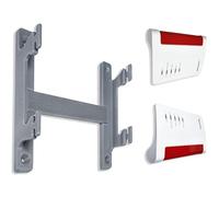 Decoralin Heavy Duty Wall Mount Bracket for Fritzbox 4050 7510 7530 7530-AX 5530 6850-5G 6850-LTE 3 Pieces with Spacers, Screws and Fixings