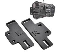 Decoralin Wall Mount Bracket for Parkside PDSLG Series Double Battery Chargers | Secure Dual Charger Wall Organiser for 20V & 12V | Precision-Fit Heavy-Duty Storage Kit Including Wall Fixings