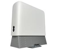 Decoralin Wall Mount for EE Smart WiFi 7 Extender (Model SW40J) - Grey Router Holder Bracket with Tilt & Click Fit, Cable Gap & Ventilation - Secure Wall Mount with Screws & Plugs Included