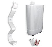 Decoralin Wall Mount for Vodafone Super Wi-Fi 6 Extender, Easy to Install, Complete with Screws and Fixings,White