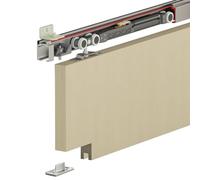 DecorAndDecor 120KG per Door Top Hung Soft Close Sliding Door Track System (3m Kit)