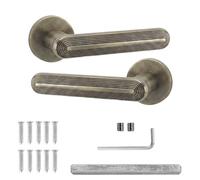 Decoranddecor Antique Brass Internal Door Handles, 1 Pair