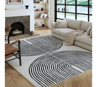 Decoranddecor Area Rugs, Living Room Rugs, Washable Rugs, 160X230Cm, Non-Slip, Pet Friendly, Low Pile, Persian Rug - Brayen