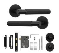 Decoranddecor Bathroom Door Handle - Internal Door Handles For Doors - Interior Door Handles For Bathroom Doors - Hera Range