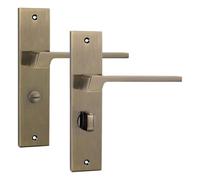 Decoranddecor Bathroom Door Handle - Internal Door Handles For Doors - Interior Door Handles For Bathroom Doors - Spectra Range