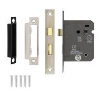 Decoranddecor Bathroom Mortice Lock - 3inch / 76mm