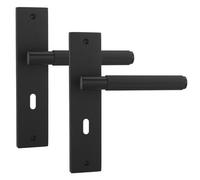 Decoranddecor Door Handle With Key Hole - Internal Door Handles For Wooden Doors - Door Handles - Hera Range