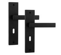 Decoranddecor Door Handle With Key Hole - Internal Door Handles For Wooden Doors - Door Handles - Lumina Range