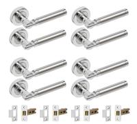 Decoranddecor Enigma Duo Colour Round Door Handles