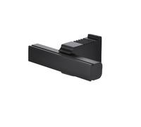 Decoranddecor Galena Modern Zinc Drawer Knobs - Sl abinet Pulls - Traditional Cupboard Handles for Kitchens, Drawers, and Bedroom Furniture - Matt Black