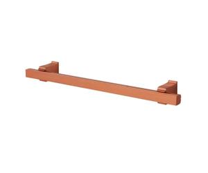 Decoranddecor Galena T-Bar Kitchen Cupboard Handles - Aluminium Square Pulls for Cabinets, Wardrobes, Drawers - Precision-Designed for Modern & Classic Interiors - 224mm Rose