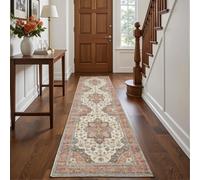Decoranddecor Hallway Runners, Washable Rugs, Carpet Runner Rug, 60X240Cm, Non-Slip, Pet Friendly, Low Pile, Modern Rug - Solara
