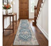 Decoranddecor Hallway Runners, Washable Rugs, Carpet Runner Rug, 60X240Cm, Non-Slip, Pet Friendly, Traditional Rug - Soreli