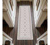 Decoranddecor Hallway Runners, Washable Rugs, Carpet Runner Rug, 80X300Cm, Non-Slip, Pet Friendly, Geometric Rug - Vassia
