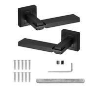 Decoranddecor - Internal Door Handles - Black Door Handle Set - Door Lever Handles - Pair - Nexus Range