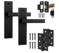 Decoranddecor Internal Door Handles - Door Handle Sets - Interior Door Handles Latch And Door Hinge - Lumina Range