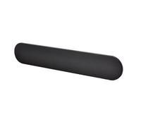 Decoranddecor Istra Modern Kitchen Cupboard Handles - Oval Aluminium Cabinet Pulls for Wardrobes, Drawers, Dressers - Available in Matt Black, Satin Nickel & Polished Chrome