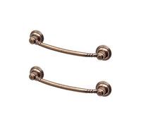 Decoranddecor - Kitchen Door Handles - Kitchen Cupboard Handles - Kitchen Handles - Antique Copper Antique - Hewn - 64mm - Pair