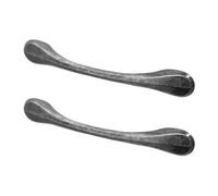 Decoranddecor - Kitchen Door Handles - Kitchen Cupboard Handles - Kitchen Handles - Antique Silver - Vira - 160mm - Pair
