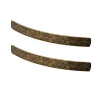 Decoranddecor - Kitchen Door Handles - Kitchen Cupboard Handles - Kitchen Handles - Matt Black - Loch - 224mm - Pair