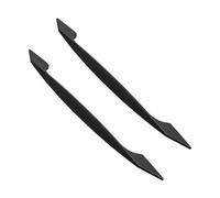 Decoranddecor - Kitchen Door Handles - Kitchen Cupboard Handles - Kitchen Handles - Matt Black - Terea - 96-128mm - Pair