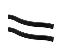 Decoranddecor - Kitchen Door Handles - Kitchen Cupboard Handles - Kitchen Handles - Matt Black - Tucana - 224mm - Pair