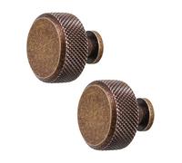 Decoranddecor - Knobs - Cabinet Door Knob - Drawer Knobs - Cupboard Knobs - Antique Copper - Amelia - Pair