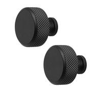 Decoranddecor - Knobs - Cabinet Door Knob - Drawer Knobs - Cupboard Knobs - Matt Black - Amelia - Pair