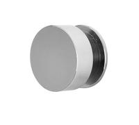 Decoranddecor Limari Modern Round Drawer Knobs - Minimalist 30mm Cabinet Handles - Sleek Kitchen Cupboard Pulls for Furniture, Drawers, and Doors - Polished Chrome