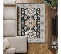 Decoranddecor Living Room Rugs, Washable Area Rugs, 120X170Cm, Non-Slip, Pet Friendly, Low Pile, Traditional Rug - Duskra