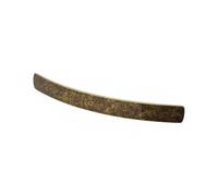 Decoranddecor Loch Antique Brass Cupboard Handles - 224mm Hole Centre Bow Shape Pulls for Kitchen Cabinets and Drawers, Modern Curved Design Ideal for Cupboards, Wardrobes and Storage Furniture