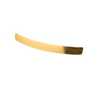 Decoranddecor Loch Gold Cupboard Handles - 160mm Hole Centre Bow Shape Pulls for Kitchen Cabinets and Drawers, Modern Curved Design Ideal for Cupboards, Wardrobes and Storage Furniture