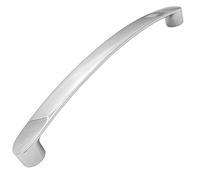 Decoranddecor Merle - Bow Kitchen Cabinet Handles | Cabinet Door Handles - Cupboard Door Pulls - 224mm Hole Centre, Polished Chrome