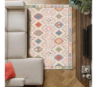 Decoranddecor Moroccan Rugs Living Room 120x170cm Washable Non-Slip