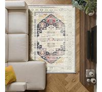 Decoranddecor Persian Rugs Living Room 120x170cm Washable Non-Slip