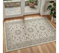 Decoranddecor Rug, Washable Rugs, Kitchen Rugs, Bath Mats, 60X90Cm, Non-Slip, Pet Friendly, Low Pile, Geometric Rug - Vassia