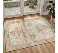 Decoranddecor Rug, Washable Rugs, Kitchen Rugs, Bath Mats, 60X90Cm, Non-Slip, Pet Friendly, Low Pile, Traditional Rug - Novera