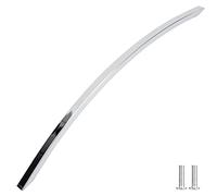 Decoranddecor Slimline Kitchen Door Handles Cabinet Pulls Sl esign - Smooth Lines 320mm Polished Chrome