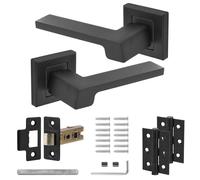 Decoranddecor Spectra Matt Black Aluminium Lever H