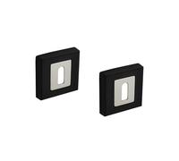 Decoranddecor - Square Keyhole Cover Escutcheon - Duo Finish