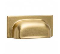 Decoranddecor Tala Square Cup Handles 64mm, Gold, 1 Pack