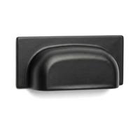 Decoranddecor Tala Square Cup Handles 64mm, Matt Black, 1 Pack