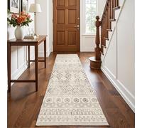 Decoranddecor Traditional Rugs For Hallway, 60x240cm - Washable, Low Pile, Pet Friendly, Entryway, Kitchen, Easy Clean Durable Carpet - Nomira