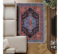 Decoranddecor Traditional Rugs Living Room 120x170cm Washable Non-Slip