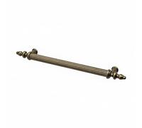 Decoranddecor Vandon - Vintage Traditional Cabinet Pull Handles Country Style Classic - Solid Zinc (160mm, Antique Brass)