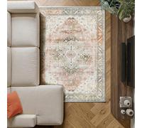 Decoranddecor Vintage Rugs Living Room 120x170cm Washable Non-Slip