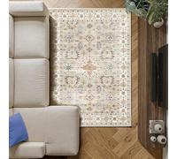 Decoranddecor Vintage Rugs Living Room 120x170cm Washable Non-Slip