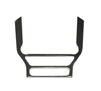 Decorat Interior Trim for Mustang GT 2015-2021 Carbon Fiber Interior Car GPS Navigation Trim Frame Multi-Media Console Decoration Sticker Decal