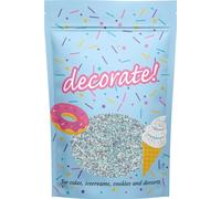 decorate! - 100s and 1000s - Shimmer Ice Mix Cake Topper Sprinkles - 500g Edible Ball Cupcake Decorations - For Weddings, Christenings & Parties